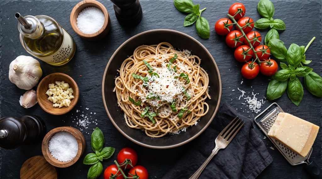 TableTag.app Style with Raw Ingredients and Neutral Props